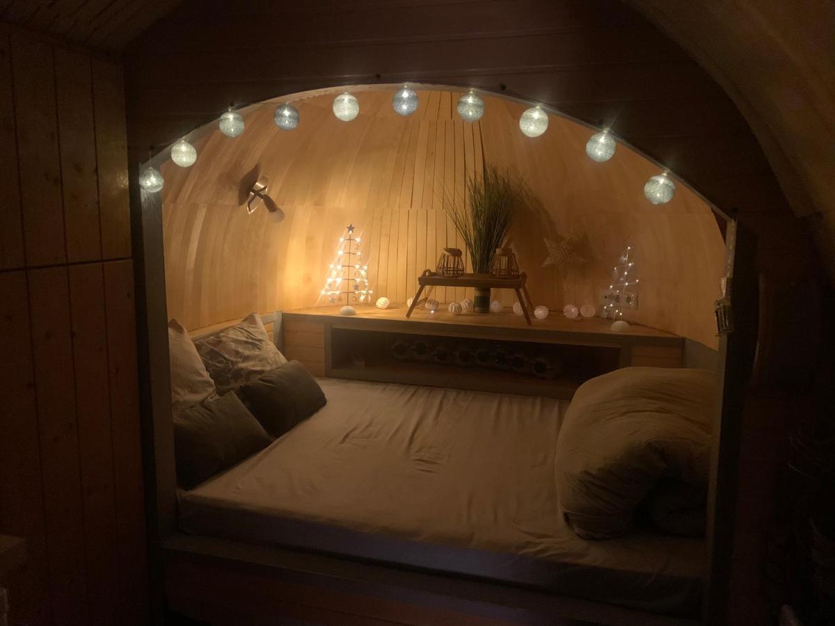 Cabane En Bois Avec Bain Nordique Et Sauna Marigny  Екстер'єр фото